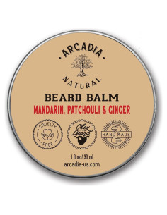 Bálsamo para Barba Mandarina Pachulí Jengibre 113g