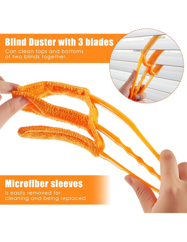 Kit de Limpieza de Persianas Venecianas Nuogo - 6 Piezas