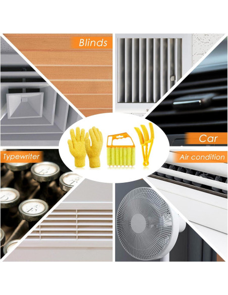 Kit de Limpieza de Persianas Venecianas Nuogo - 6 Piezas Kit de Limpieza de Persianas Venecianas Nuogo - 6 Piezas