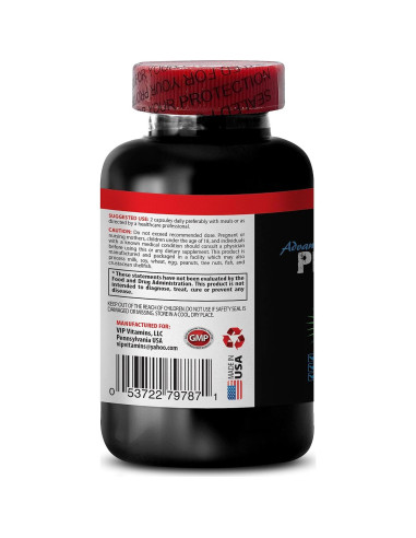 Suplemento Herbal VIP VITAMINAS 60 Cápsulas - Soporte Prostático y Alcalinizante