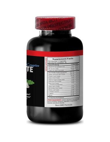 Suplemento Herbal VIP VITAMINAS 60 Cápsulas - Soporte Prostático y Alcalinizante