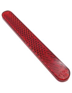 Reflectores Adhesivos Rojo BAR - Seguridad para Vehículos 2Pcs 2