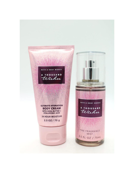 Conjunto de Fragancia y Crema Corporal Mil Deseos - Bath and Body Works