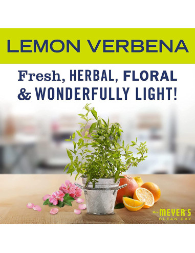 Loción de Manos Mrs. Meyer's Clean Day Verbena de Limón 355ml