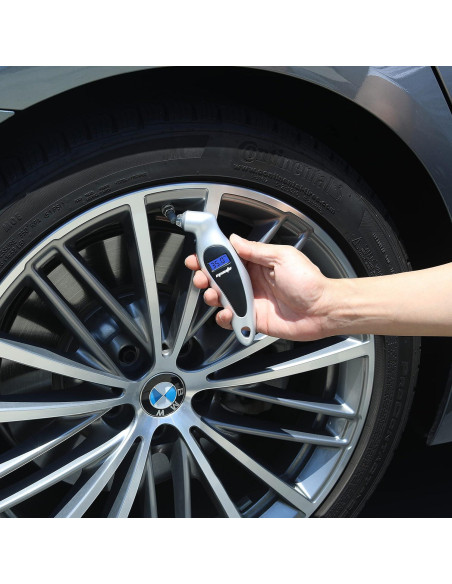 Medidor Digital de Presión de Neumáticos EPAuto Slim - 0 a 10.34 Bar