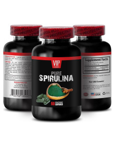 Cápsulas de Espirulina Orgánica 85g - Suplemento Natural VIP