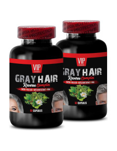 Biotina Complejo Reverso Cabello Gris 240 Cápsulas - Soluciones