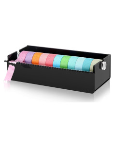 Dispensador de Cinta Washi Acrílico Faccito 18.4x8x5.4cm