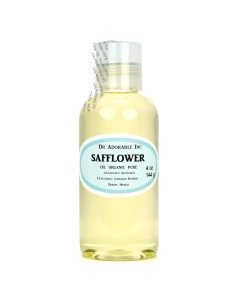 Aceite de Cártamo Orgánico Dr Adorable 113.4 g Prensado en Frío