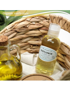 Aceite de Cártamo Orgánico Dr Adorable 113.4 g Prensado en Frío 2