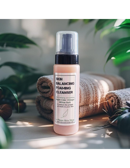Limpiador Facial Espumoso Nature Skin 240g Vinagre de Manzana