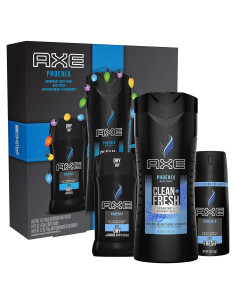 Set de Regalo AXE Phoenix - Spray, Desodorante y Gel de Ducha