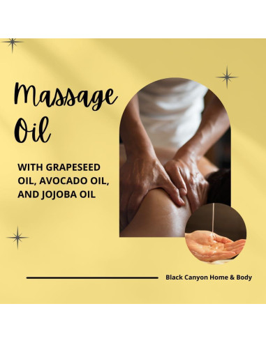 Aceite de Masaje Aromatizado Black Canyon 340 g Jarabe de Arce