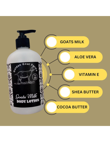 Loción Corporal Aromatizada Trébol Rojo y Té 340 g - Golden Goat Farms