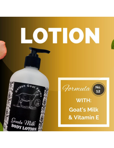 Loción Corporal Aromatizada Trébol Rojo y Té 340 g - Golden Goat Farms