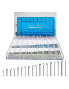 Kit 360 Pasadores de Enlace Acero Inoxidable para Reloj 6-23mm
