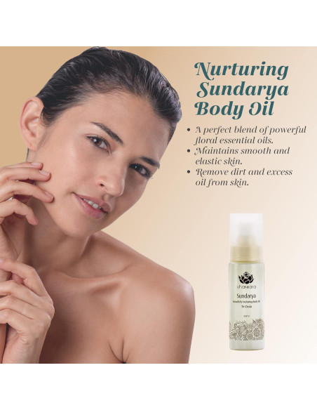 Aceite Corporal Hidratante Shankara Sundarya 30ml - Jazmín, Ylang