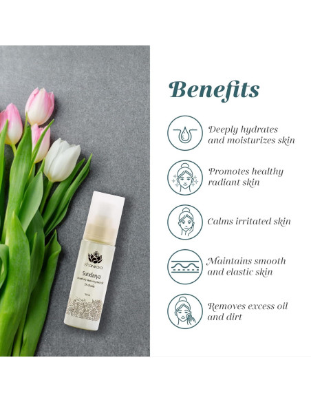 Aceite Corporal Hidratante Shankara Sundarya 30ml - Jazmín, Ylang