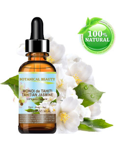 Aceite Monoi de Tahití Jazmín Tahitiano Belleza Botánica 60ml 2