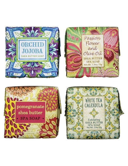 Paquete de Jabones Mini Envuelto Greenwich Bay 4x53g