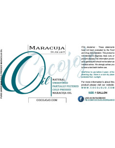 Aceite de Maracuyá Puro Dr Joe Lab 3.78L Hidratante Natural 2