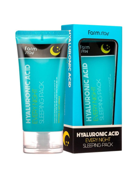 Mascarilla de Sueño Ácido Hialurónico FarmStay 159g
