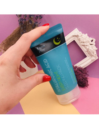 Mascarilla de Sueño Ácido Hialurónico FarmStay 159g