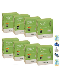 Matcha Latte Sin Azúcar Supple Me 10 Sobres 150g