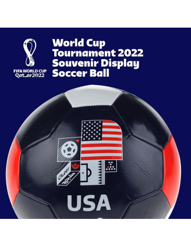 Balón de Fútbol Capelli Sport Copa Mundial FIFA 2022 Souvenir