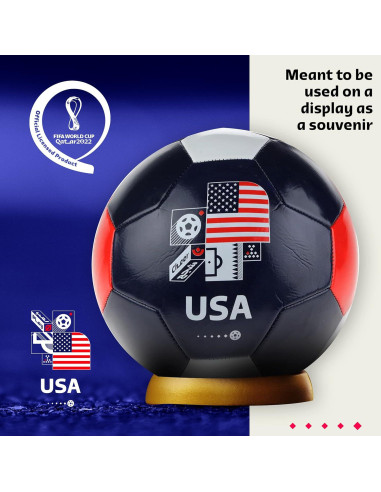 Balón de Fútbol Capelli Sport Copa Mundial FIFA 2022 Souvenir