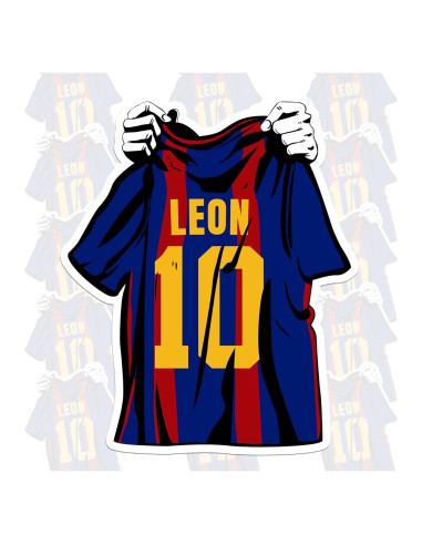 Pegatina Personalizada SANGAROM Vinilo Impermeable 5-15 cm