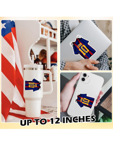 Pegatina Personalizada SANGAROM Vinilo Impermeable 5-15 cm