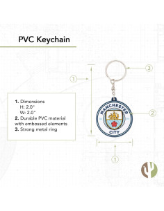 Llave Redonda Manchester City Desert Cactus - PVC Premium 2