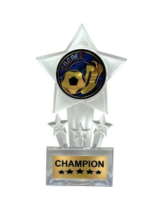 Trofeos de Fútbol Medallas Express 12 Piezas Acrílico 16.5 cm 2