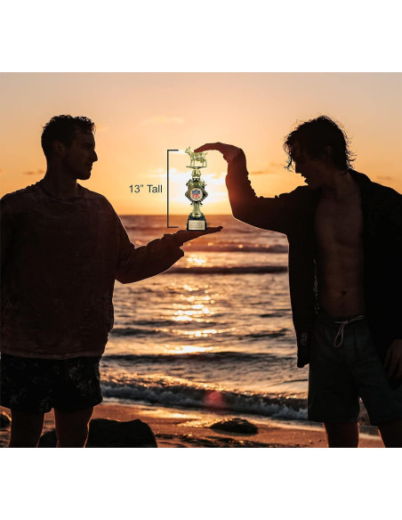 Trofeo de Fútbol Fantasía Personalizable 2025 - 33 cm - Awards4U