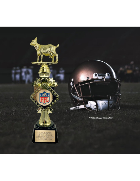 Trofeo de Fútbol Fantasía Personalizable 2025 - 33 cm - Awards4U