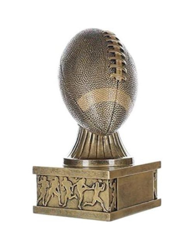 Trofeo de Fútbol Dorado Decade 17.78 cm Personalizado