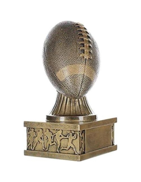 Trofeo de Fútbol Dorado Decade 17.78 cm Personalizado