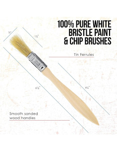 Paquete de 20 Pinceles de Pintura Suministro de Arte EE. UU. 2