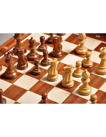 Juego de Ajedrez Grandmaster Staunton con Tablero y Caja