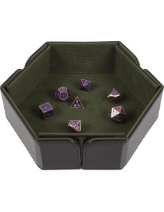 Bandeja de Dados Plegable Forged Dice Co. Verde 32.1x16.5 cm 2