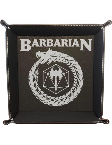 Bandeja de Dados D&D PrecisionNC Cuero Sintético Negro 32.7cm