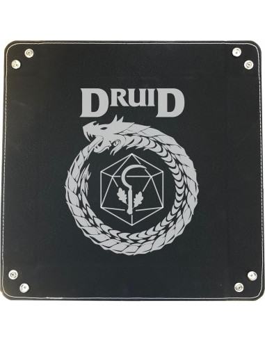 Bandeja de Dados D&D PrecisionNC Cuero Sintético Negro 32.7cm