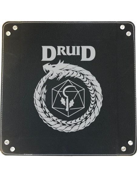 Bandeja de Dados D&D PrecisionNC Cuero Sintético Negro 32.7cm