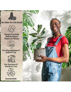 Fertilizante Orgánico Grow Queen 7 Porciones 150g para Plantas 2