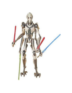 Figura de acción Star Wars General Grievous 15 cm con sables