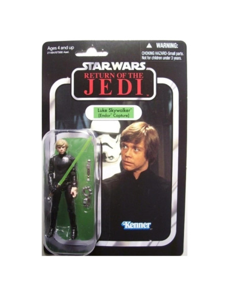 Figura de acción Jedi Luke Star Wars 3.5 cm con sable