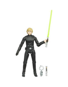 Figura de acción Jedi Luke Star Wars 3.5 cm con sable 2
