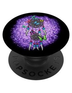 Atrapa Sueños Mariposas PopSockets Negro 13.6g Soporte Teléfono