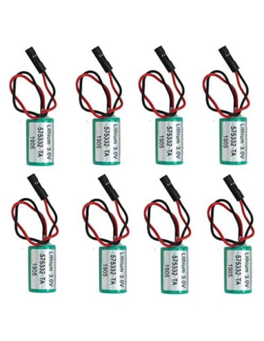Batería PLC 8PCS 1200mAh 3V Siemens 575332-TA 6FC5247-0AA18